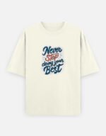 Never Stop- Unisex Oversized Classic T-Shirt - Image 8
