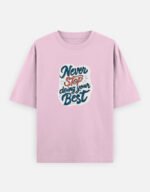 Never Stop- Unisex Oversized Classic T-Shirt - Image 6