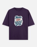 Never Stop- Unisex Oversized Classic T-Shirt - Image 2