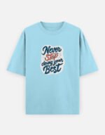 Never Stop- Unisex Oversized Classic T-Shirt - Image 7