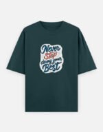 Never Stop- Unisex Oversized Classic T-Shirt - Image 9