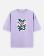 Never Stop- Unisex Oversized Classic T-Shirt - Image 5